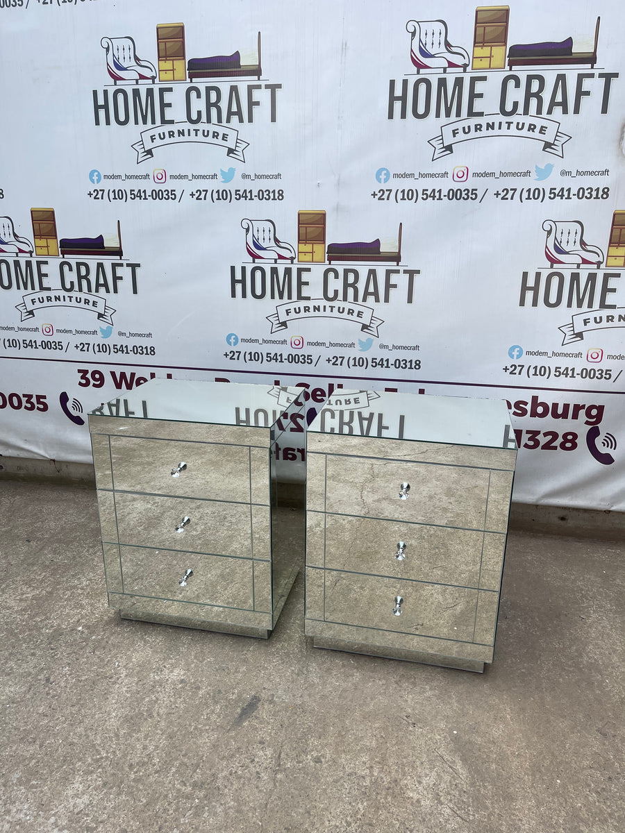 Mirror Pedestals (Line Design) Home Craft